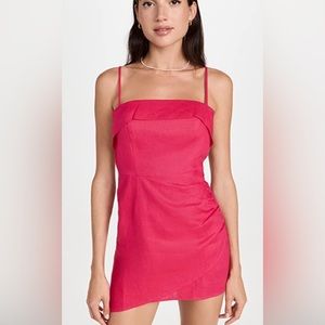 Reformation Lambert Linen Dress